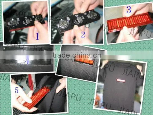 2015 New T-shirt Led Scrolling Sign Module photo-5