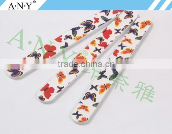 Nail Art Polishing and Shining Beautiful Butterfly Nails Files 100 180 Grit photo-4