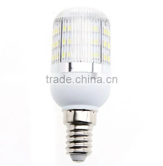 220V E14 2.5W 48 SMD3528 LED Corn Light Bulb Lamp With Cover White/Warm White Led Lighting photo-3