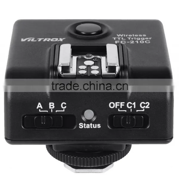 On Sales!VILTROX FC-210C Wireless E-TTL Flash Trigger With HSS High Speed Sync 1/8000s VS Meike MK-GT600 photo-3