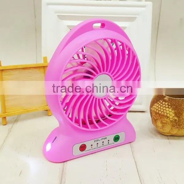 LED Light Charging Fan Hot-repelling Air-cooling Fan Supplier's Choice photo-3
