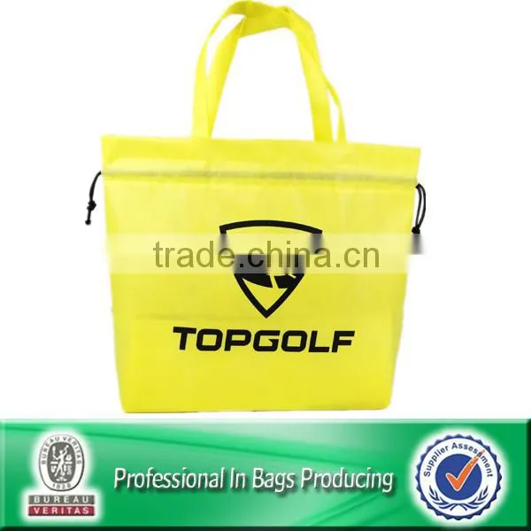 Lead-free Shell Cinch Tote Non Woven Sport Drawstring Bag photo-6