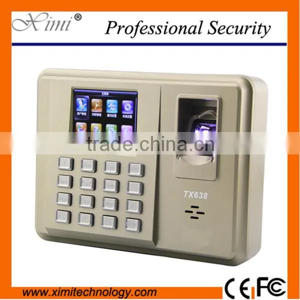 2016 Hot Saling Fingerprint Time Attendance Machine With WIFI and TCP/IP Communication photo-2