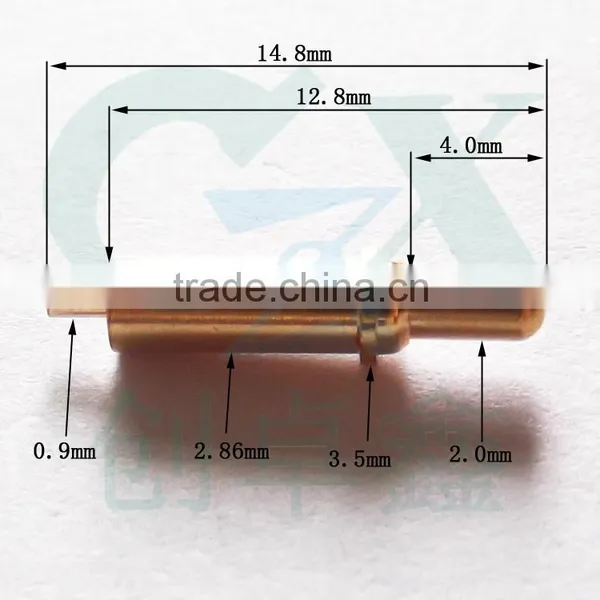 Standard Lock in Contact Spring Loaded Pin Pogo Pin Connector