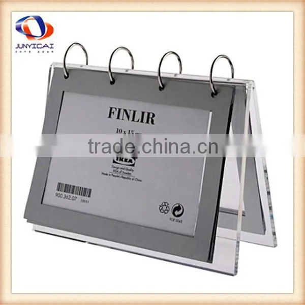 High Quality Clear Plastic Acrylic Calendar Desk