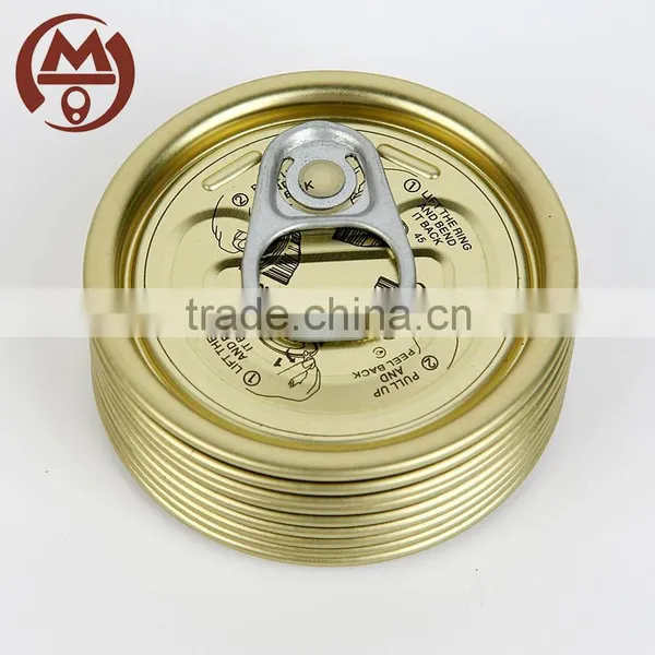 300# Round Full Open Tin Can Easy Open Ends Manufacturer