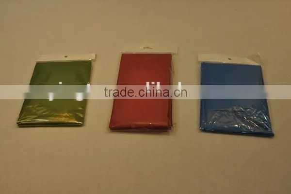 Plastic Rain Poncho With Logo photo-6