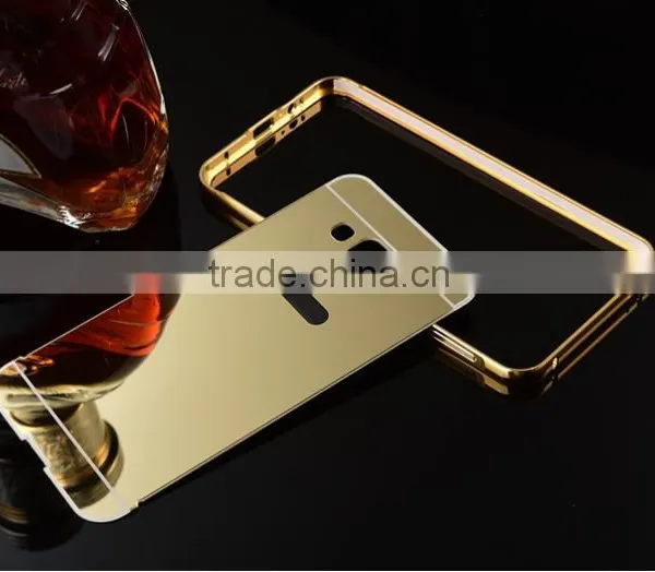 Aluminum Metal Mirror Case +PC Back Cover For Samsung Galaxy S7&S7edge photo-2