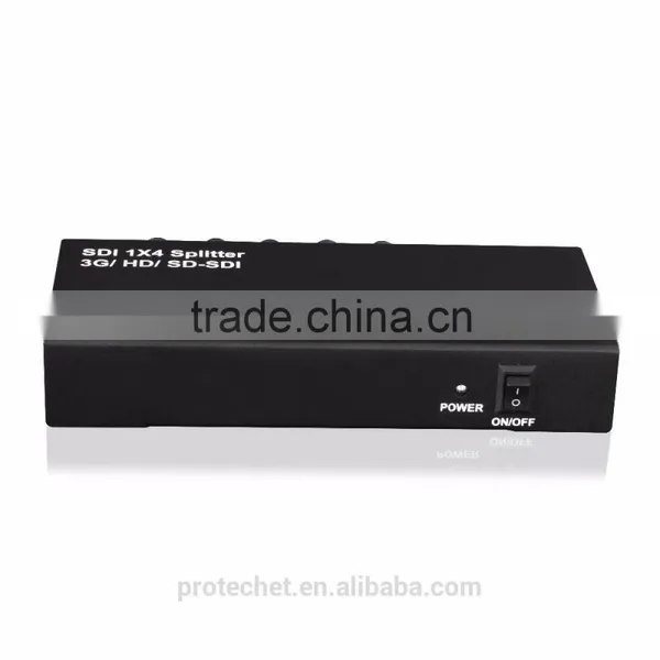 BNC SDI Splitter 1 Input 4 Output Audio Video SDI Splitter 4 Way SDI Splitter Support HD-SDI/3G SDI photo-2