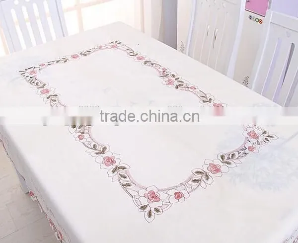 New Design Elegant Handmade Embroidery Cheap Table Cover photo-2