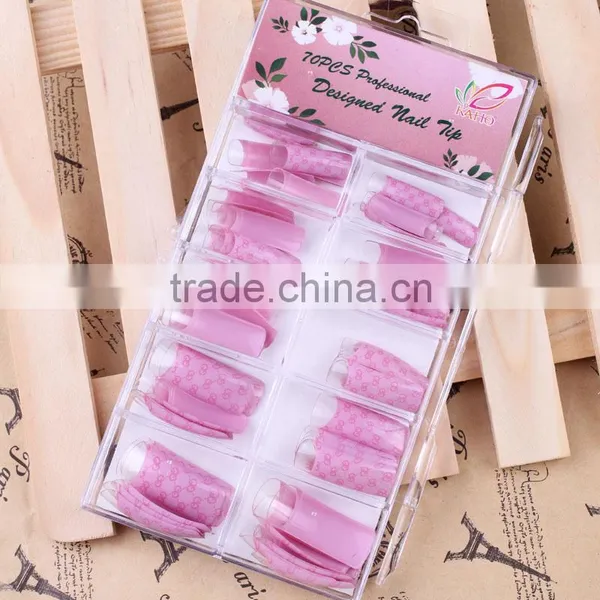Voilet Classic Artificial Nails Airbrush Nail Tips photo-2