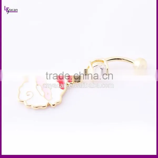 Christmas Santa Claus Belly Ring photo-4