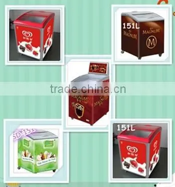 151lL Small Ice Cream Freezer, Deep Freezer,chest Freezer photo-5