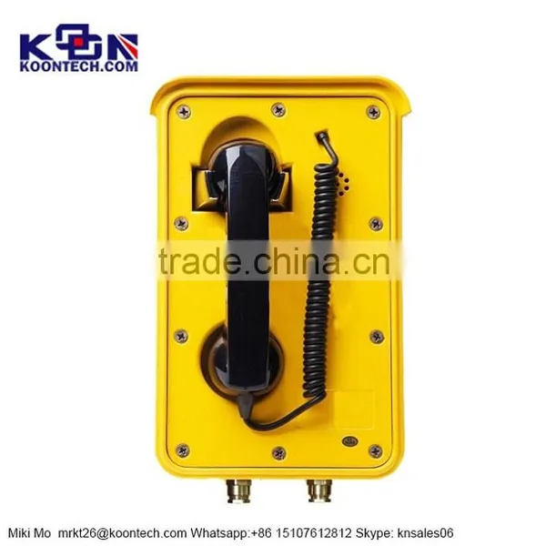 KNSP-10 Waterproof Industrial Telephone With Speed Dial Function for Railway Function for Outdoor Telephone photo-3