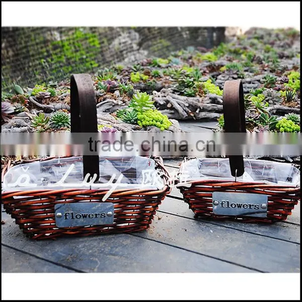 Rectangle Shape Wicker Basket Willow Basket photo-3