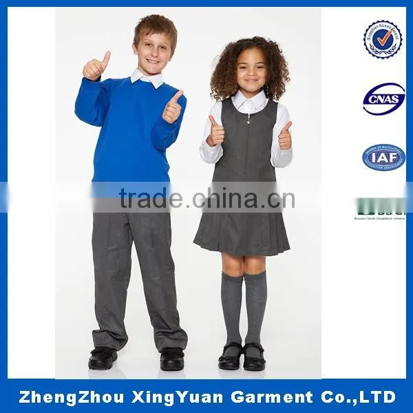 Factory Latest Dress Designs OEM Primary Wholesales School Uniforms photo-5