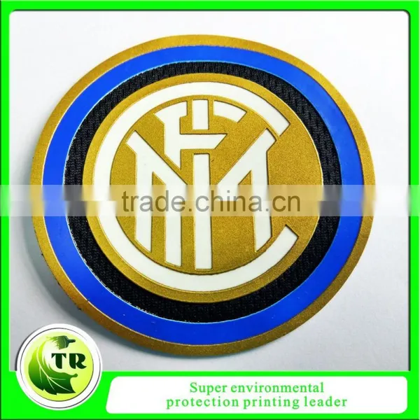 Football Team Jersey Heat Transfer Badges/logos in Silicone