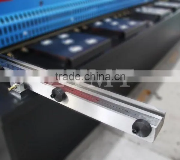 China Manufacturer Auto Hydraulic Steel Plate Shearing Machine 8 Feet 1/6 Inch Swing Beam Shears photo-2