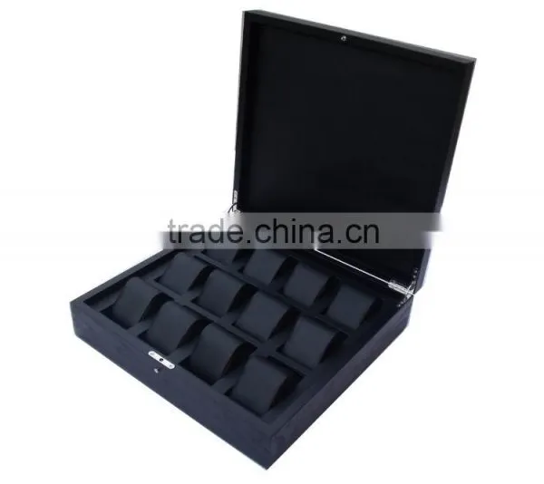Ashtree Wood Veneer Top-grade Watch Case for 12pcs photo-2