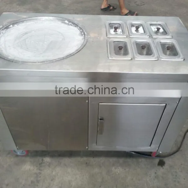 Factory Make Fry Ice / Roll Ice Cream Making Machine photo-4