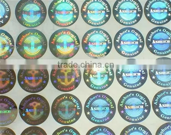Laser Transparent Holographic Adhesive Label photo-6