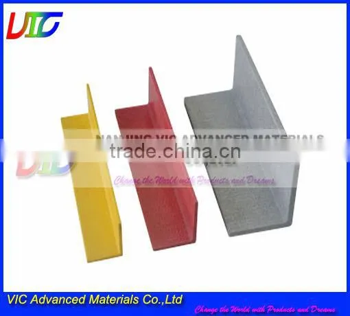 Professional FRP Fiberglass Angle Manufacturer,UV Resistant Fiberglass L-Profile,High Strength FRP Fiberglass Angle photo-6