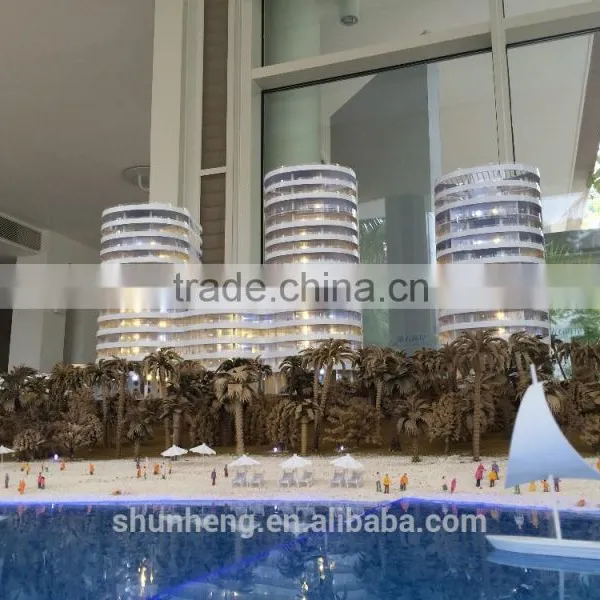 1/80 Scale Sanya Resort Building Model With Perfect Landscape Layout photo-5