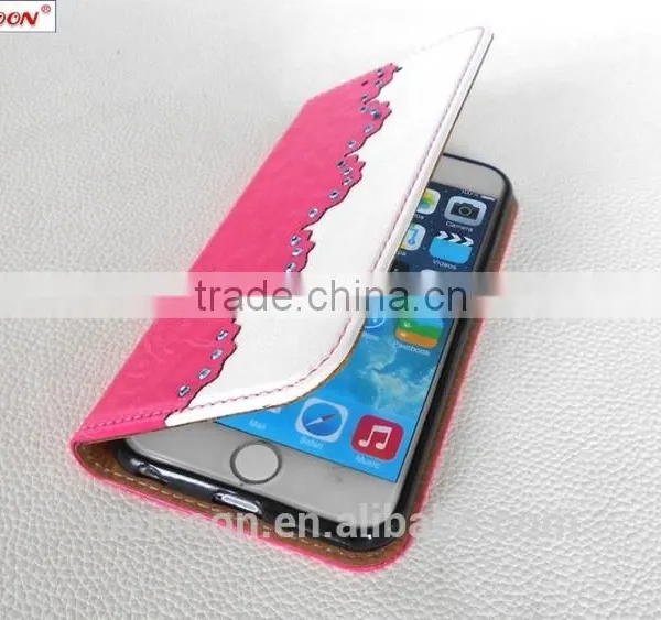 PU Leather Case Cover for Iphone 6 Iphone 6 Plus photo-6