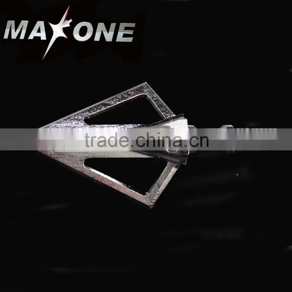 Archery Arrow Tips Hunting Arrow Broadhead With 3 Fixed Sharp Blades Broad Heads 100 Grains Arrow Tips Archery photo-3