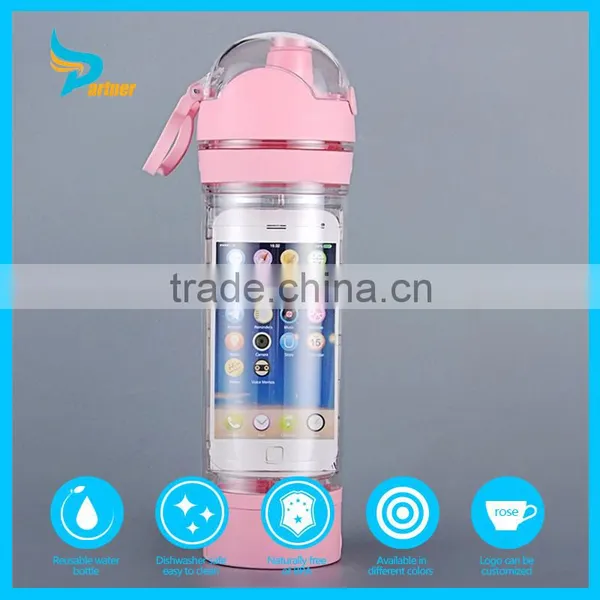 Wholesale Cheap Custom Color Empty Unique Foldable Silicone Sports Glass Water Bottle photo-3