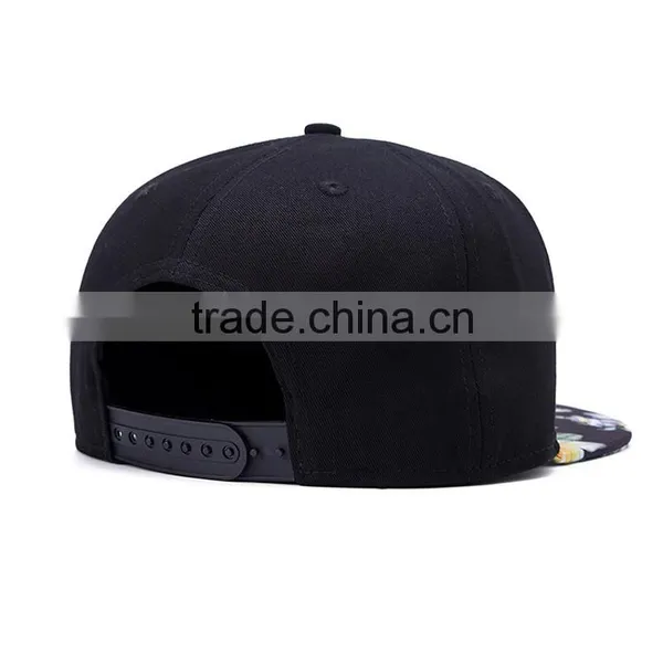 Wholesale Custom Design Your Own Logo Simple Blank Cheap Snapback Caps photo-3