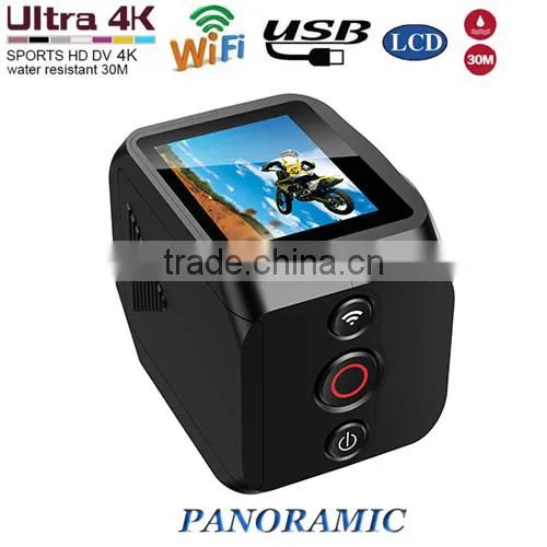 Panoramic Sport DV Action Camera Ultra HD 4K 1.5 Inch LCD IMX179 Support TF Card Storage Max 64GB photo-3