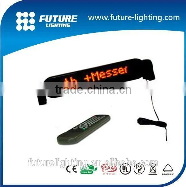 Xxx Video Message Led Display 7x50 Dot 12volt Led Car Message Sign Outdoor