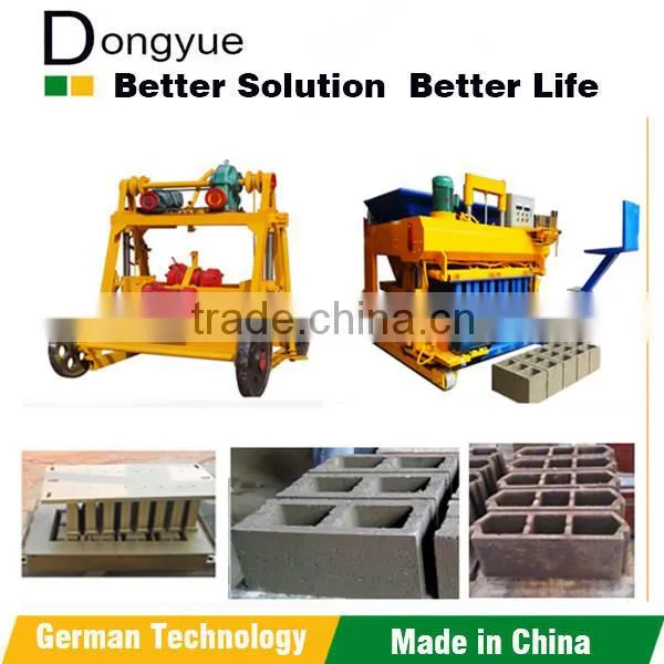 Saudi Arabic Market QTM6-25 Movable Concrete Block Making Machine With New Design photo-2