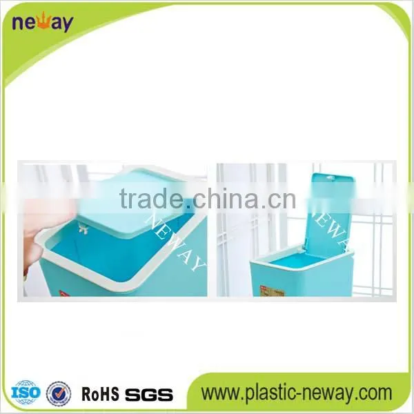 Waterproof and Durable Fancy Design Plastic Trash Can photo-2