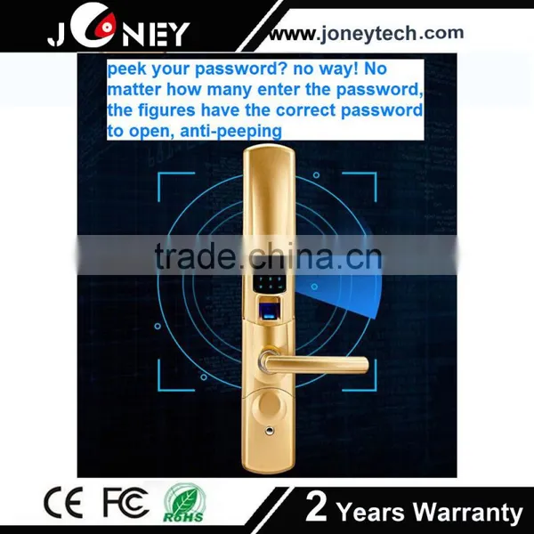 Zinc Alloy Metal Casing Electric Lock Baby Safety Lock With Touch Screen