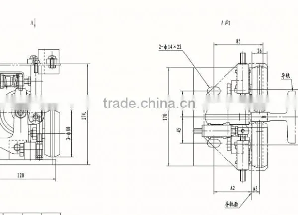 Elevator Rolling Guide Shoe photo-2