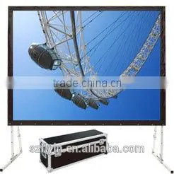 FLYIN Outdoor Projection Screen 200 Inches Rear Front Projector Screen Easy Fold Fast Foliding Screen photo-3