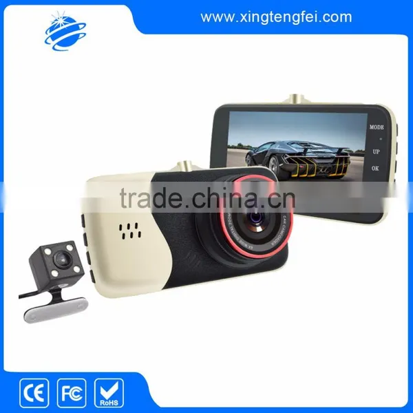 Hot 4.0 Inch Big Screen Car Black Box Dual Camera Dvr Driving Recorder photo-1