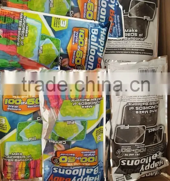 111 Balloons Minute 3 Packs Magic Balloons Water Kids Toys Bunch o Balloons Already Tied