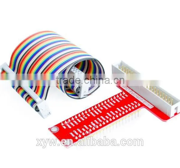 Raspberry Pi 3&Raspberry Pi 2 Model B Plus T Cobbler Expansion DIY Kit (GPIO Cable + Breadboard + GPIO T-adapter Plate) photo-4