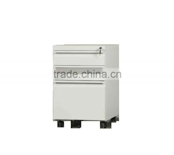 Office Metal Cupboard Drawer Divide Mobile Cabinet Steel Pedestal File Storage Cabinet Industrial photo-4