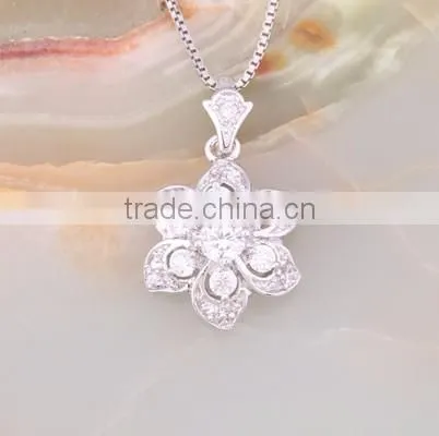 2015 Newest Brass Jewelry Tree of Life Pendant Necklace With Rhinestones photo-6