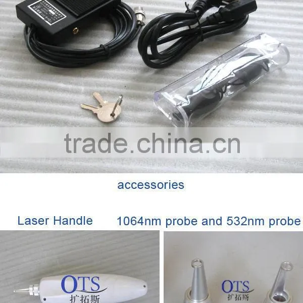 1064nm Pigment And Tattoo Removal ND YAG Laser Q-Switch ND YAG Laser Q Switched Laser Machine photo-3
