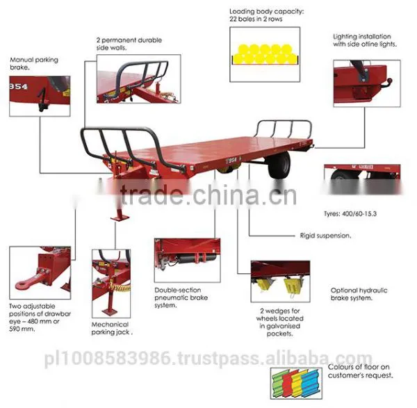 Bale Platform T954 5,9t photo-2