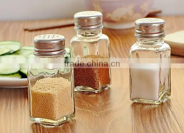 Janpanese Glass Salt and Pepper Shaker Set