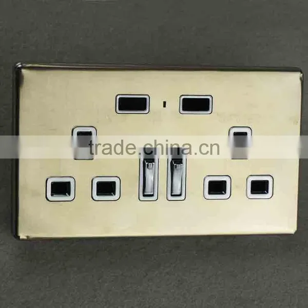 electrical wall socket with switch usb wall outlet socket