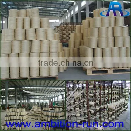 Wholesale Twisted Natural Custom Bleached Sisal Yarn, Natural Sisal Yarn