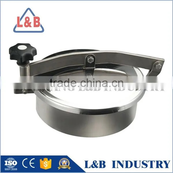 Size DN300-1000 Stainless Steel Sanitary Manway Door photo-2