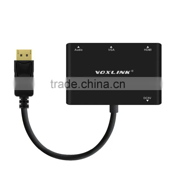 VOXLINK New Turn DP TO HDMI / VGA Audio 4K * 2k Adapter +HD Cable photo-3